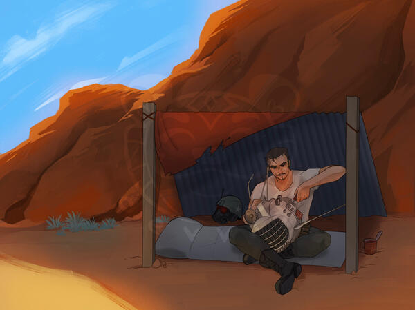 FALLOUT OC AND ED-E FALLOUT OC AND ED-E
